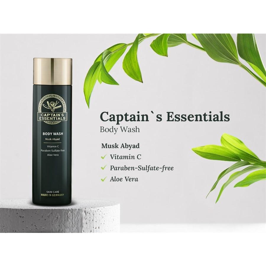 Musk Abyad Body Wash von Captain's Essentials Outlet