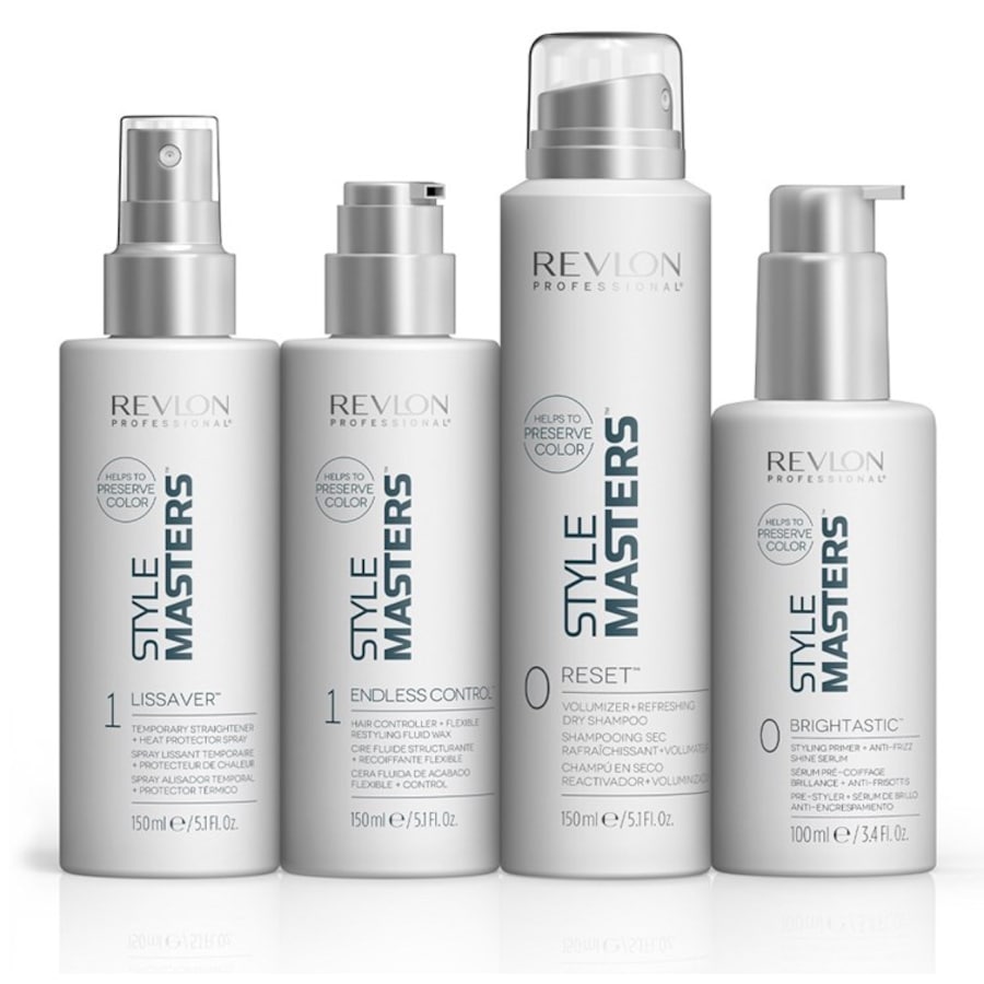 Style Masters Temporary Straightener + Heat Protector Spray Lissaver von Revlon Professional Räumungsverkauf