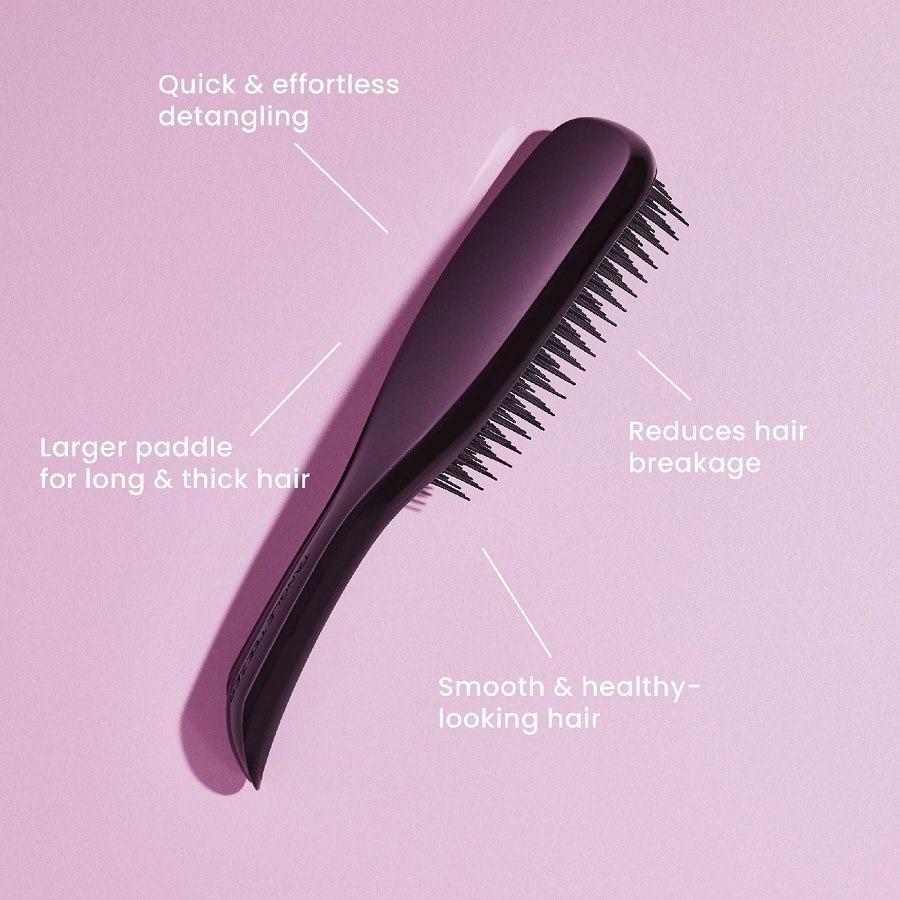 The Wet Detangler Ultimate Large - Black Gloss Straight & Curly Hair von Tangle Teezer Black Friday Preise