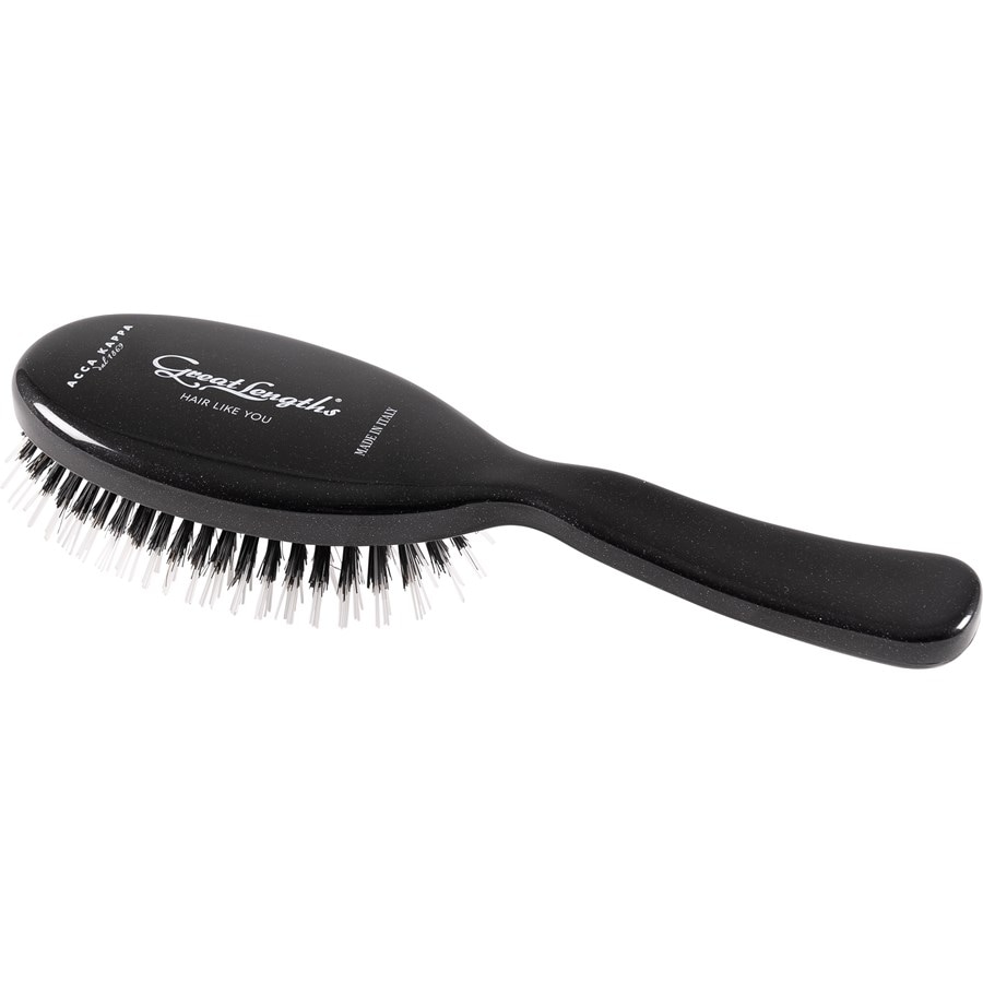 Acca Kappa Oval Brush Black von Great Lengths