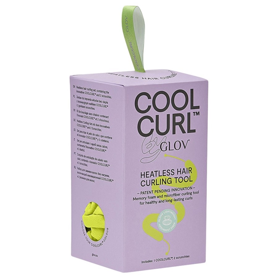Coolcurl™ Hitzefreies Lockenwickler-Set Cool Curl Lime von GLOV Exklusivangebot