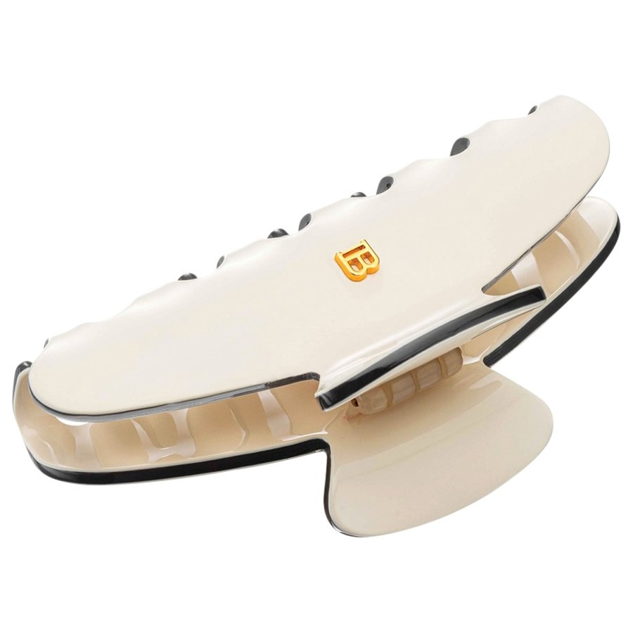 Haarklammern Cellulose Acetate Pince White von Balmain Hair Couture Heißer Verkauf