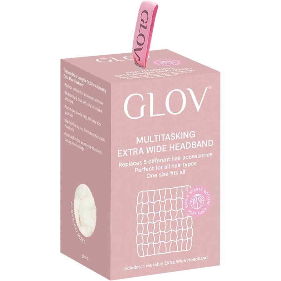 Multitasking Extra Wide Haarband White von GLOV Top Angebot