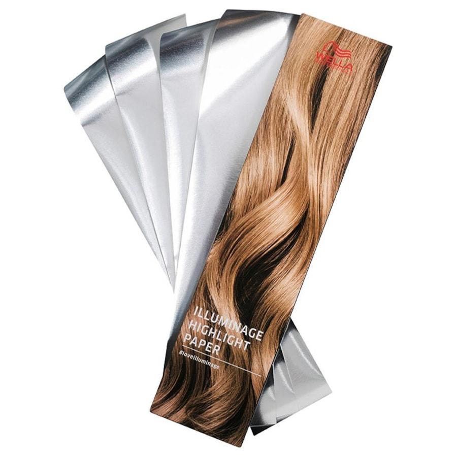 Zubehör Illuminage Highlight Paper Sheets von Wella Sonderangebot der Fabrik