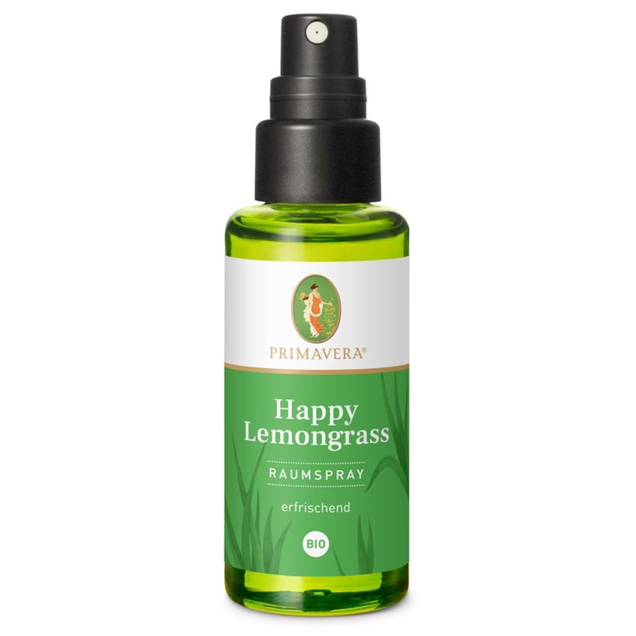 Bioraumduft Airsprays Happy Lemongrass Raumspray von Primavera Jubiläumsangebot