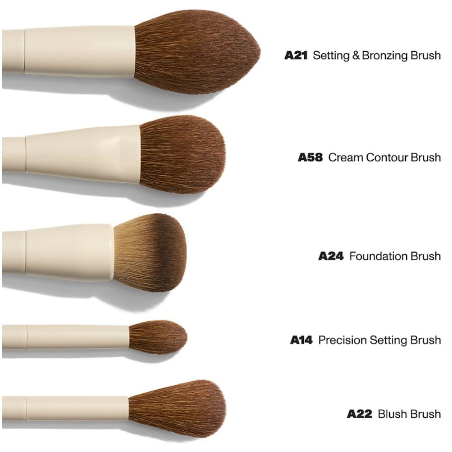 Morphe Gesichtspinsel-Sets Signature 5-Piece Face Brush Set Maggots Sonderangebote