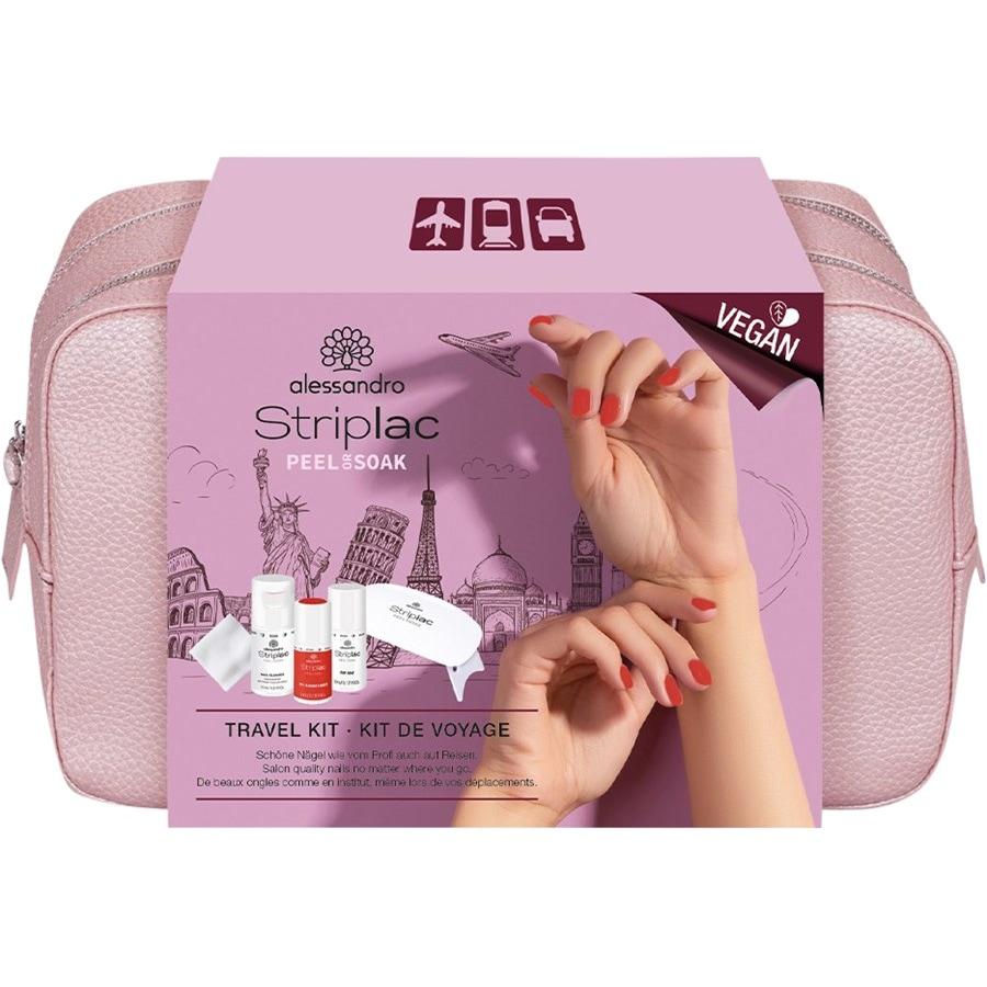 Striplac Peel Or Soak Sets Travel Kit Summer Sunset - Vegan von Alessandro
