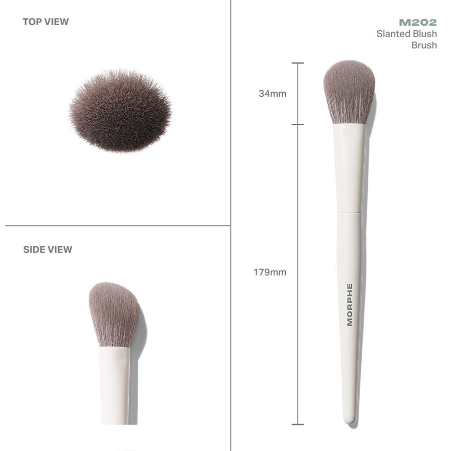 Gesichtspinsel M202 Slanted Blush Brush von Morphe ❤️ Online kaufen Super Rabatt