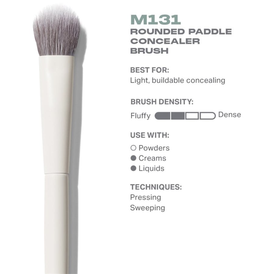 Gesichtspinsel M131 Rounded Paddle Concealer Brush von Morphe 50% Rabatt mit kostenlosem Versand