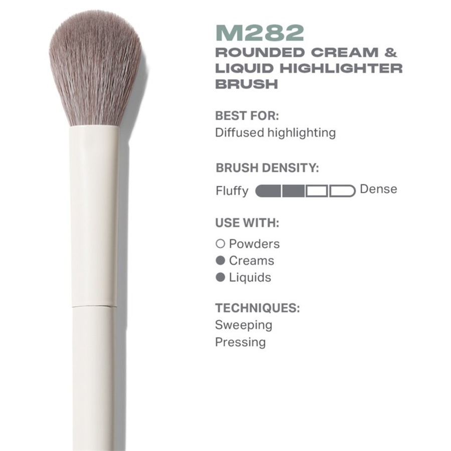 Gesichtspinsel M282 Rounded Cream & Liquid Highlight Brush von Morphe ❤️ Online kaufen Schlussverkauf