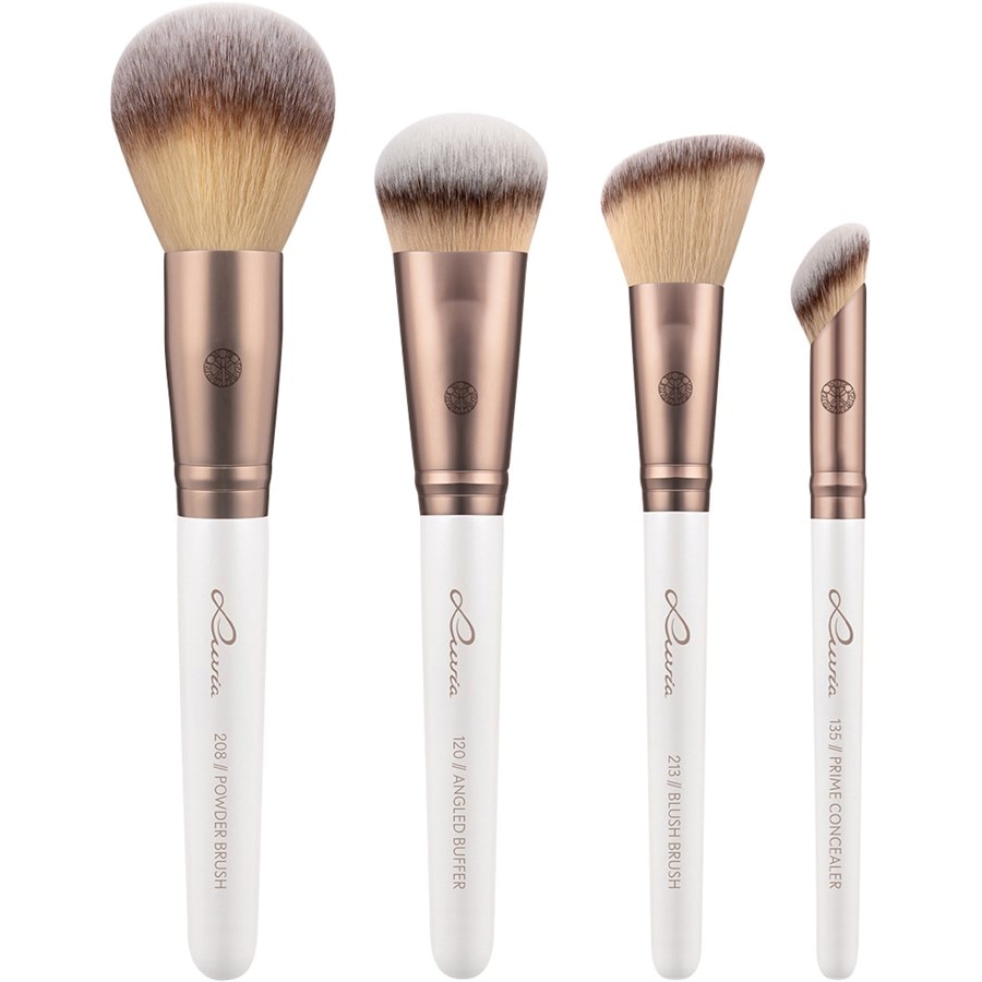 Pinselset Prime Vegan Flawless Face Set von Luvia Cosmetics Fabrikverkauf