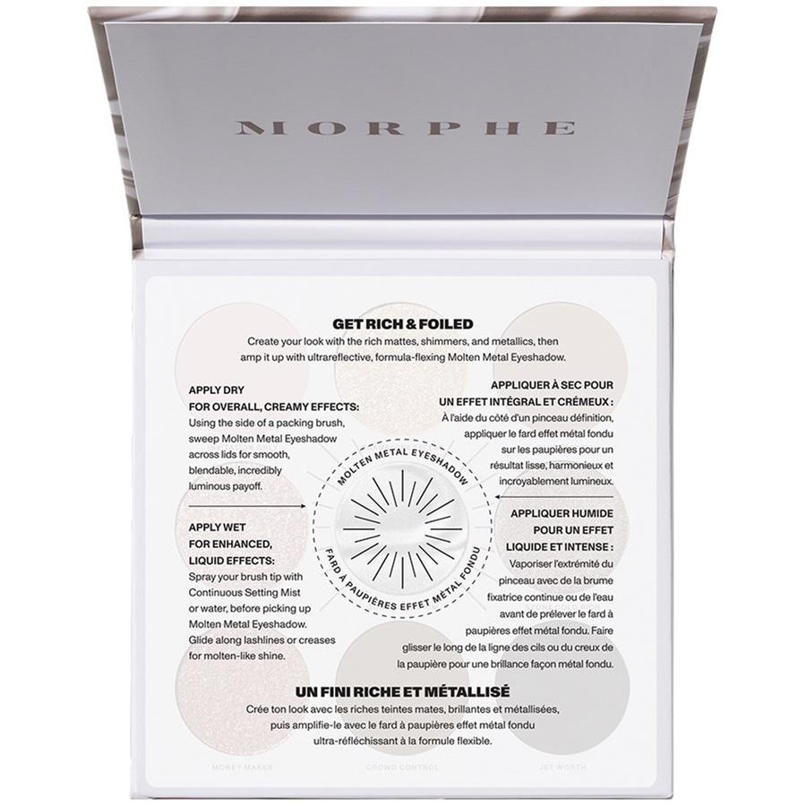 Lidschatten Rich & Foiled Artistry Palette Going Platinum von Morphe Im Verkauf