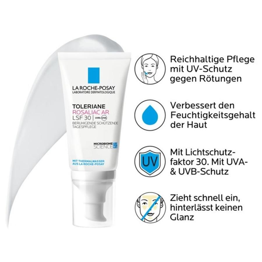 Gesichtspflege Toleriane Rosaliac AR LSF 30 von La Roche Posay Kostenloser Versand