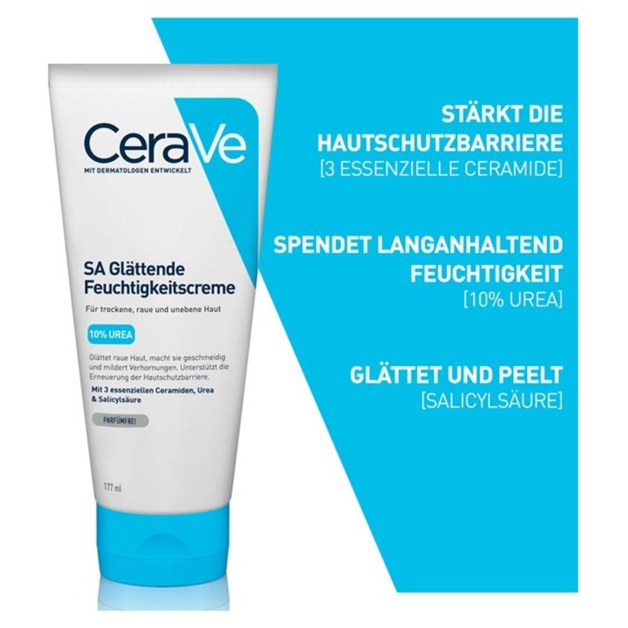 Trockene bis sehr trockene Haut Sa Urea Glättende Feuchtigkeitscreme von CeraVe Fabrik Onlineshop