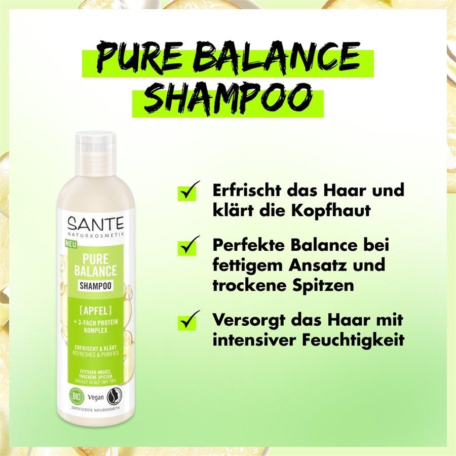 Shampoo Pure Balance Shampoo von Sante Naturkosmetik Top Angebot