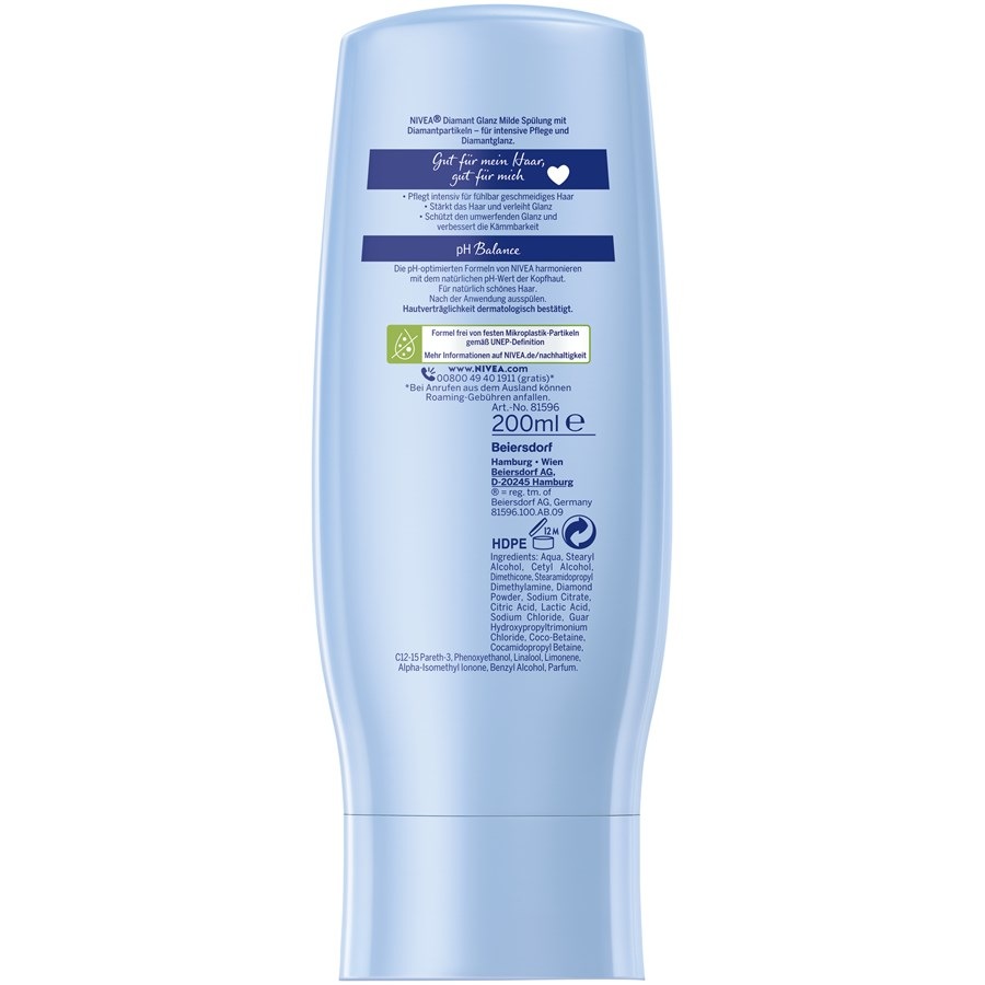 Spülung Diamant Glanz PH-Balance Spülung von NIVEA Wochenangebot