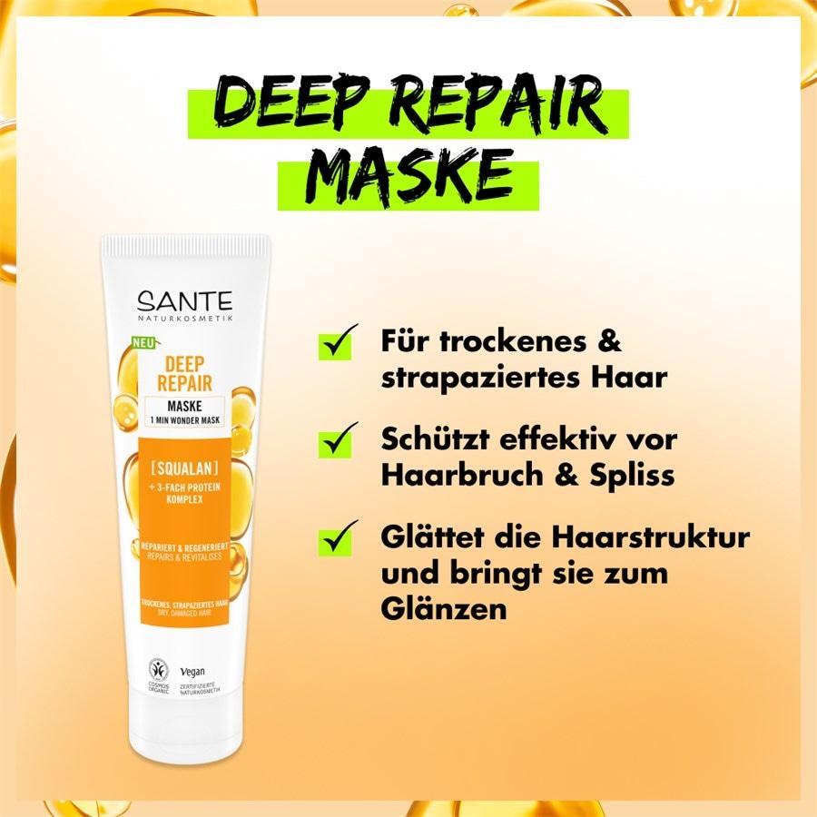 Maske Deep Repair Maske von Sante Naturkosmetik Begrenzte Freigabe