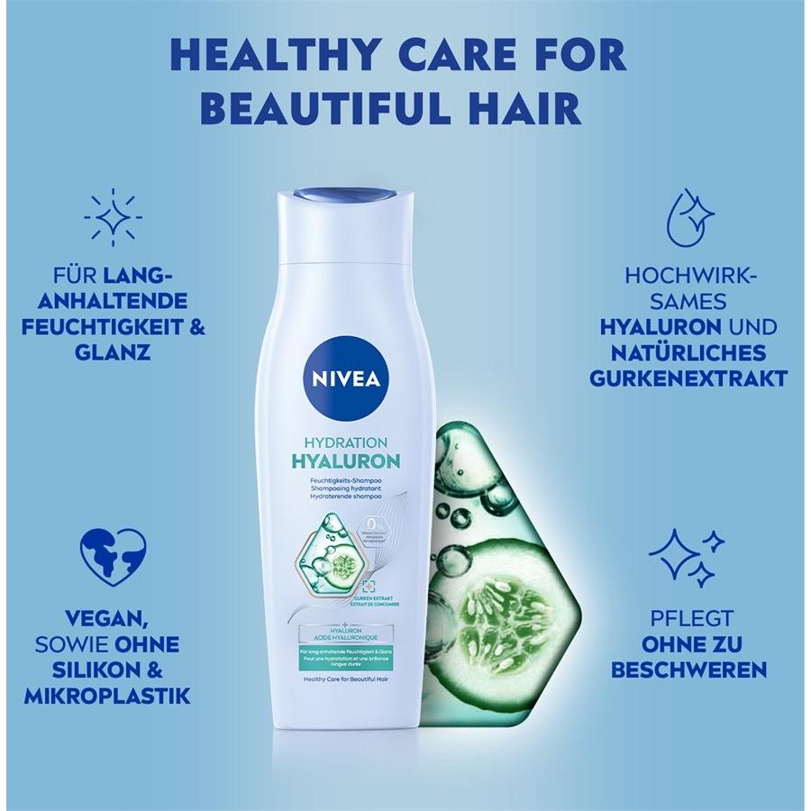 Shampoo Hair Care Hydration Hyaluron Feuchtigkeits-Shampoo von NIVEA Neueste Stile