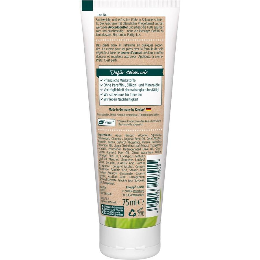 Kneipp Sekunden Fußcreme Sonderangebot der Fabrik