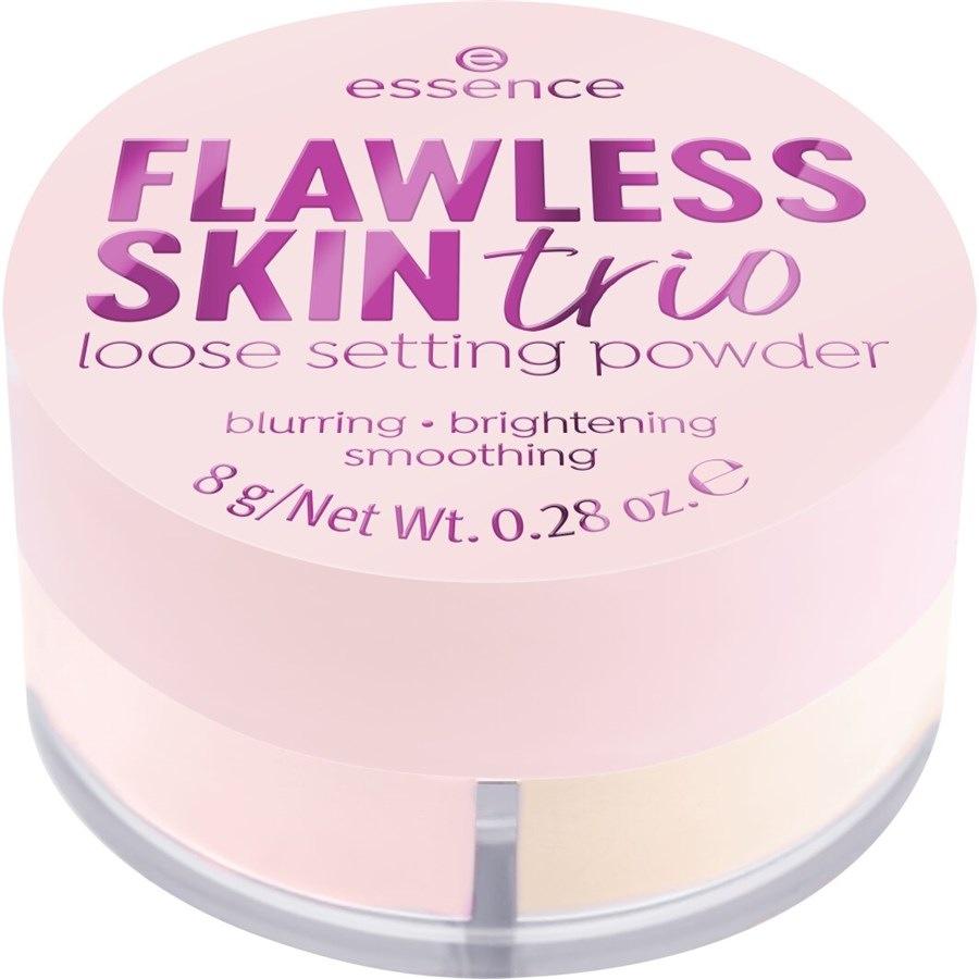 Puder FLAWLESS SKIN Trio Loose Setting Powder von Essence Blitzverkäufe