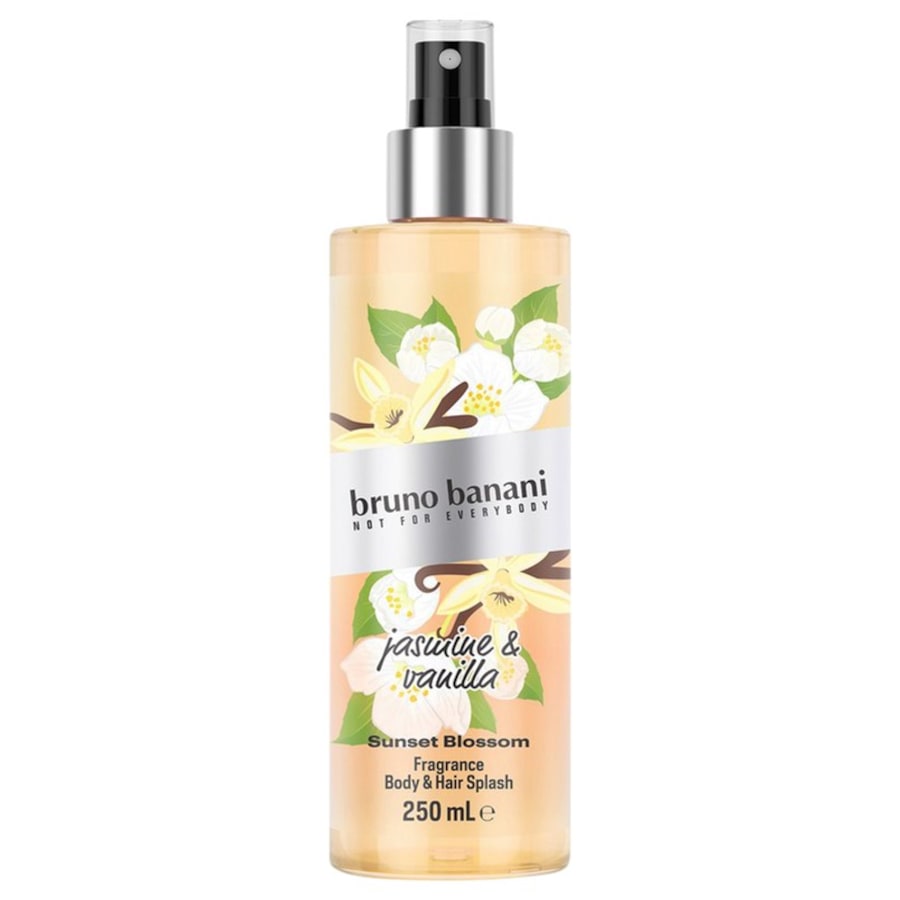 Woman Summer Sunset Blossom Fragrance Body & Hair Splash Jasmine & Vanilla von Bruno Banani