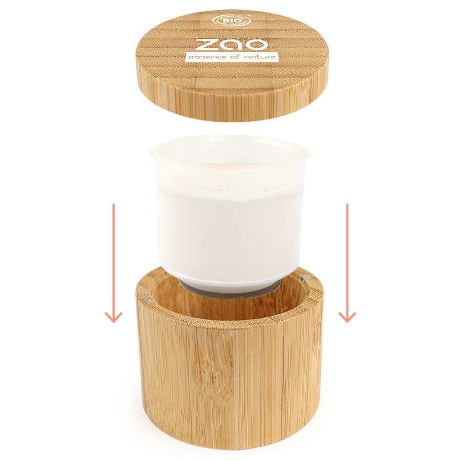Foundation Refill Mineral Silk Powder Foundation von zao 2025