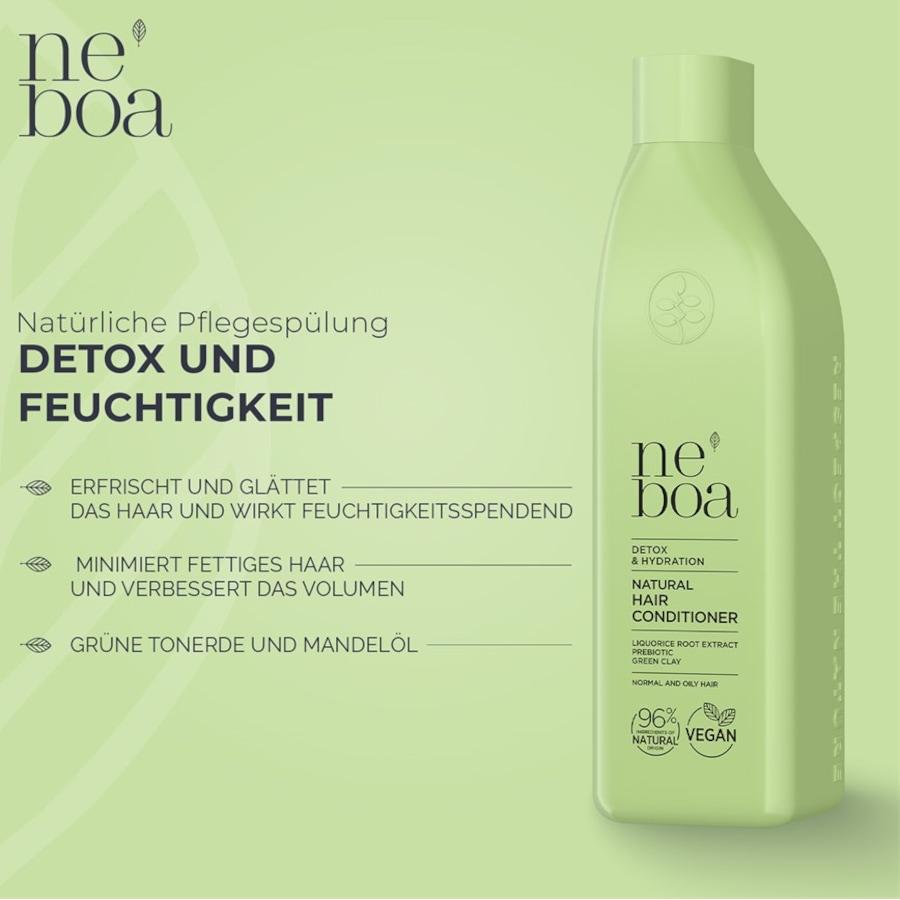 Detox & Hydration Natural Conditioner Normal and Oily Hair von Neboa Tägliche Deals