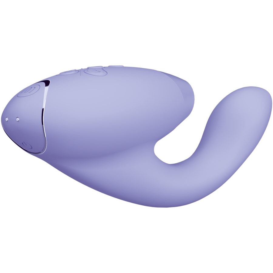 Duo 2 Luxuriöser Dual Stimulator Mit Pleasure Air Technologie Für Die Klitoris Und Vibration Für Den G-Punkt Lilac von Womanizer Auslauf