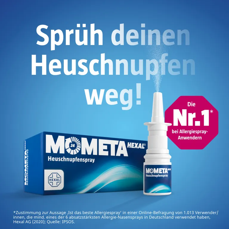 shopapotheke MometaHEXAL® – Sprüh Deinen Heuschnupfen weg Wirkstarkes Allergie-Nasenspray Fabrikverkauf