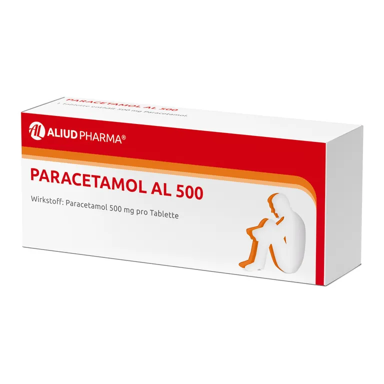 shopapotheke Paracetamol AL 500 bei akuten Schmerzen und Fieber Kostenloser Versand