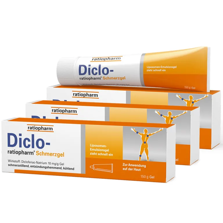 shopapotheke Diclo ratiopharm® Schmerzgel - bei Schmerzen