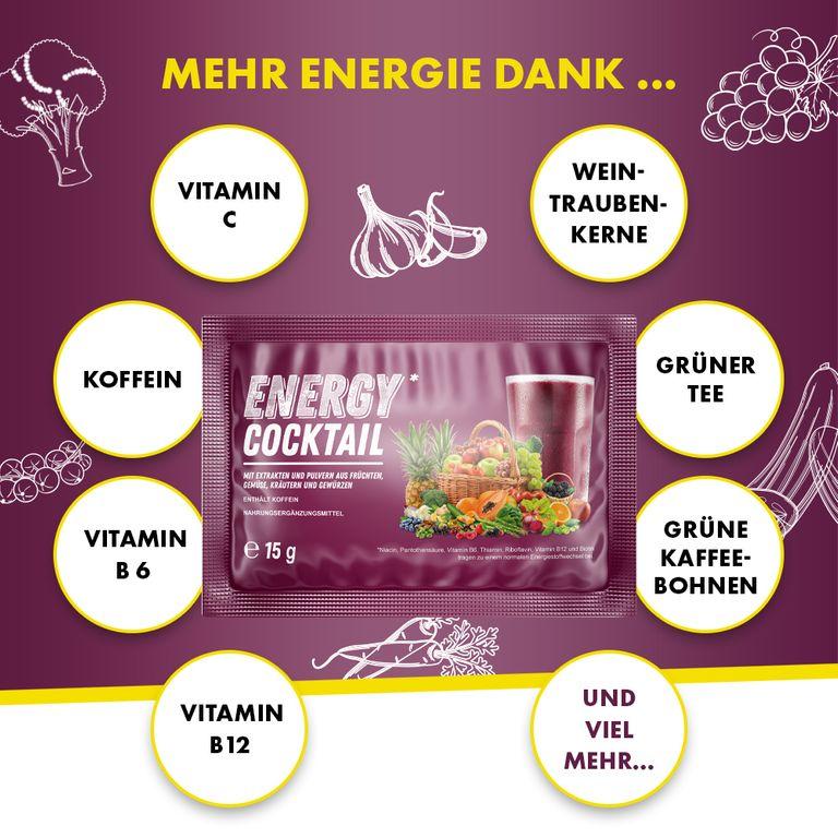 shopapotheke Energy Cocktail - Dein täglicher Power Cocktail Exklusivangebot