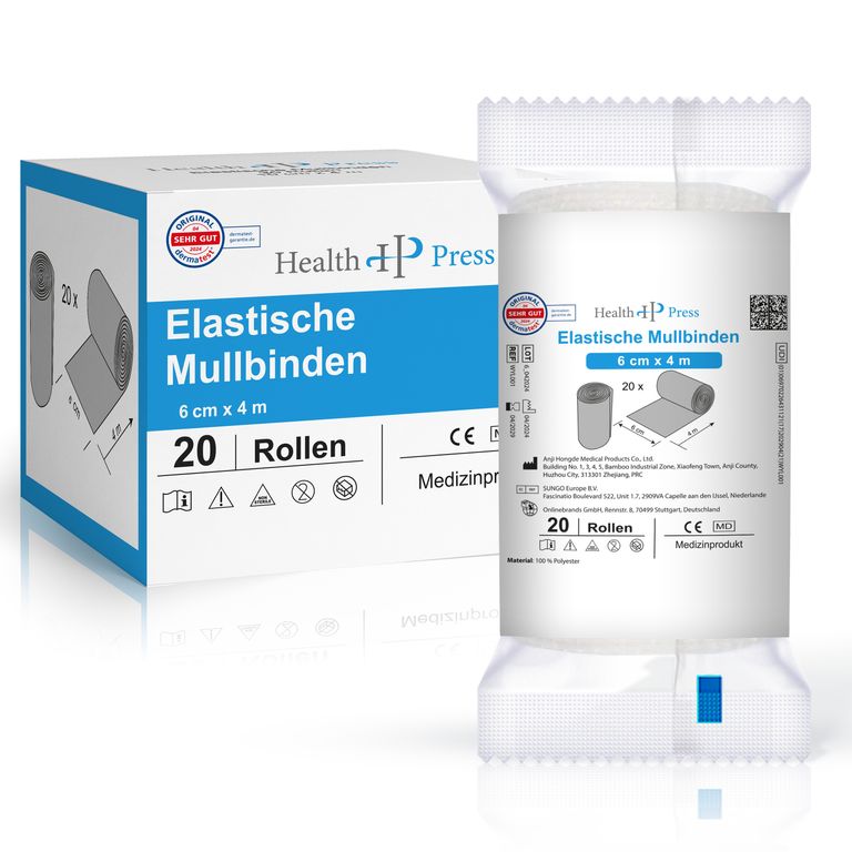 shopapotheke Health Press® Mullbinde elastisch