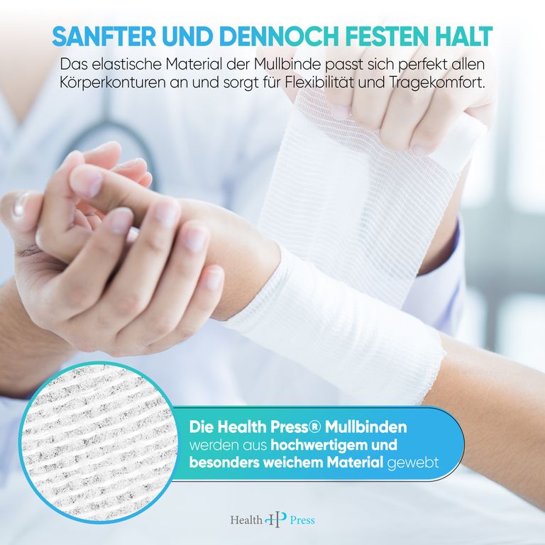 shopapotheke Health Press® Mullbinde elastisch Saisonale Angebote