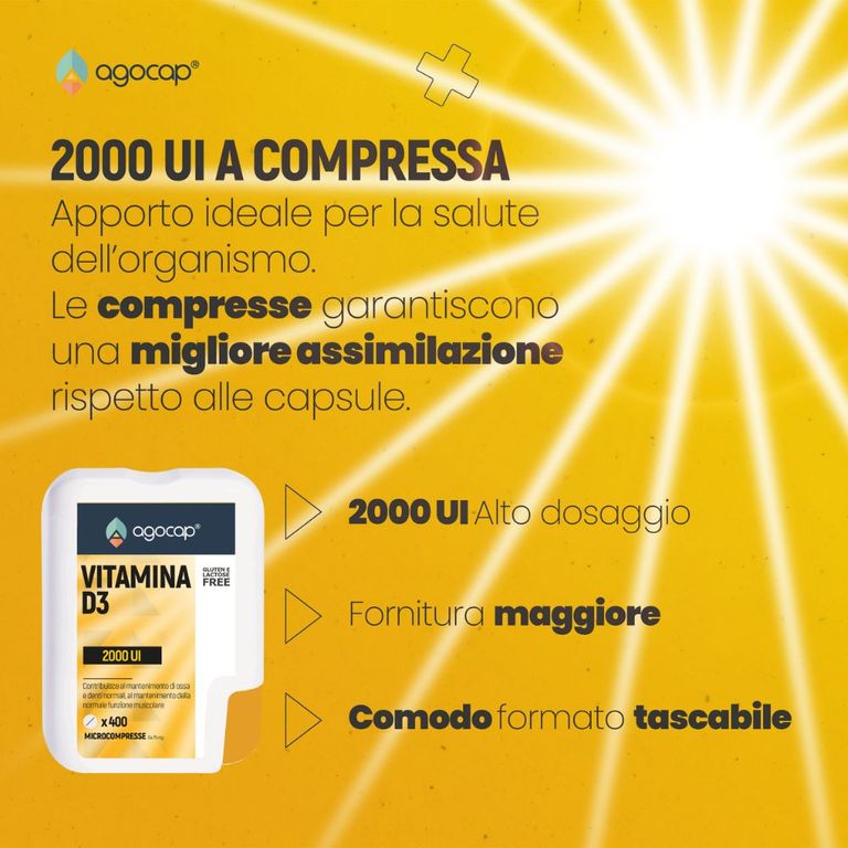 shopapotheke agocap - vitamin d3 2000 ui knochen und immunsystem Kauf eins, bekomm eins gratis