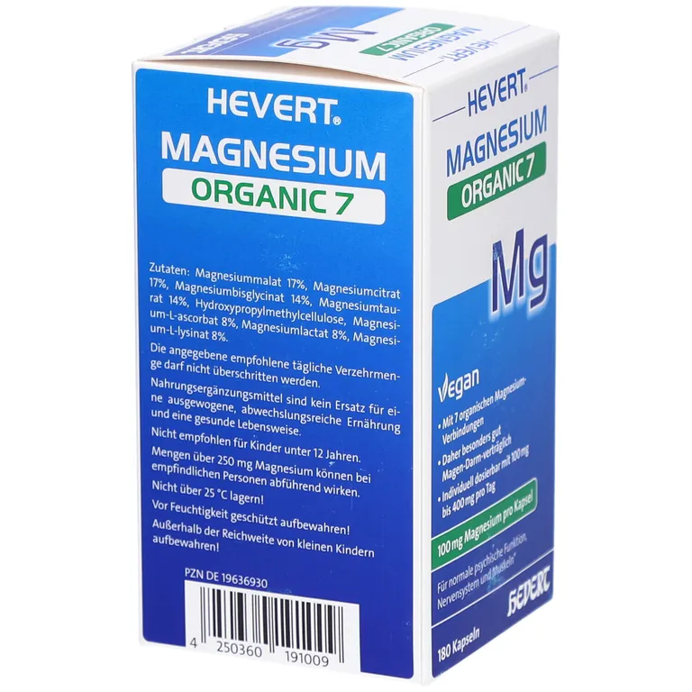 shopapotheke Hevert Magnesium Organic 7 Tiefpreis