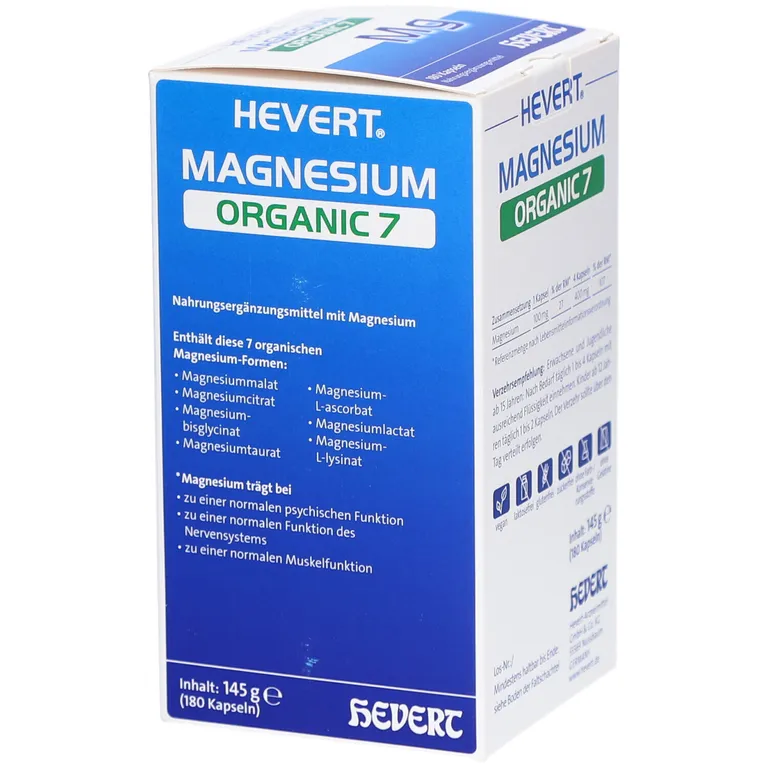 shopapotheke Hevert Magnesium Organic 7 Tiefpreis