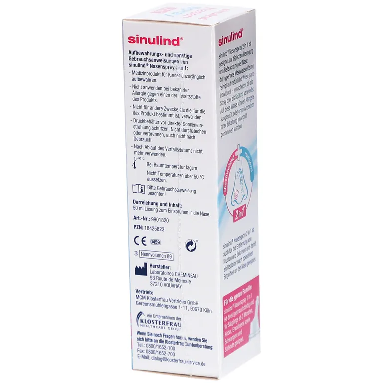 shopapotheke Sinulind® 2in1 Nasenspray Super Sparpreis