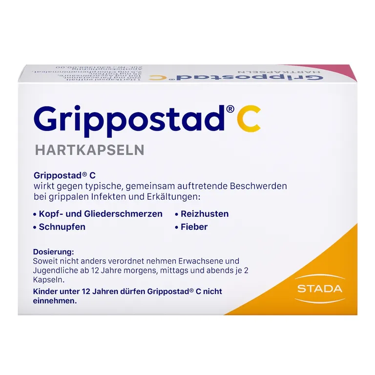 shopapotheke Grippostad C® bei Erkältung und grippalen Infekten - Jetzt 20% mit dem Code stada20 sparen* Verkauf