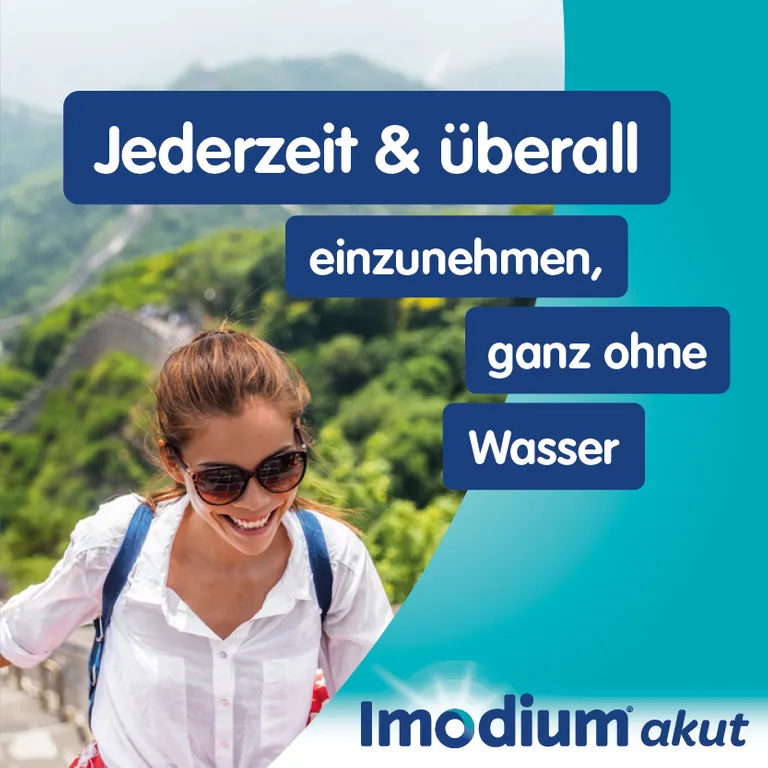 shopapotheke Imodium® akut lingual Schmelztabletten - bei akutem Durchfall Blitzverkäufe