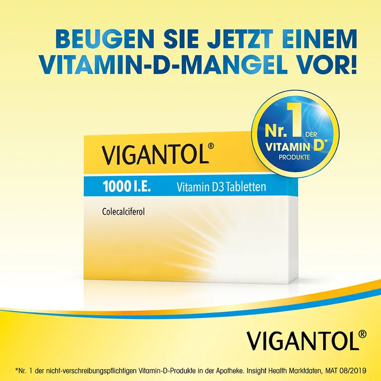 shopapotheke VIGANTOL® 1.000 I.E. Vitamin D3 Kostenloser Versand