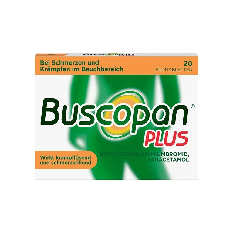 shopapotheke Buscopan Plus bei Bauchschmerzen und Regelschmerzen - Jetzt 10% mit dem Code nattermann10 sparen*