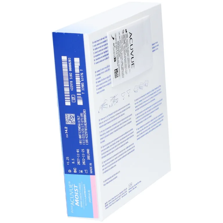 shopapotheke ACUVUE® 1-DAY MOIST BC 8 5 Tageslinsen Saisonschlussverkauf