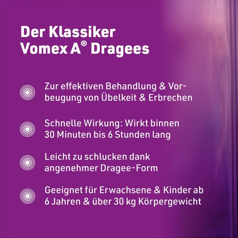 shopapotheke Vomex A® Dragees Heißer Verkauf
