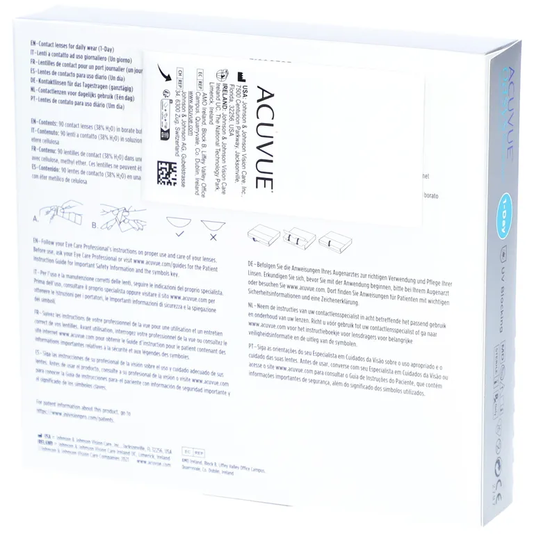 shopapotheke ACUVUE® OASYS 1-DAY BC 8 5 Tageslinsen Exklusive Angebote