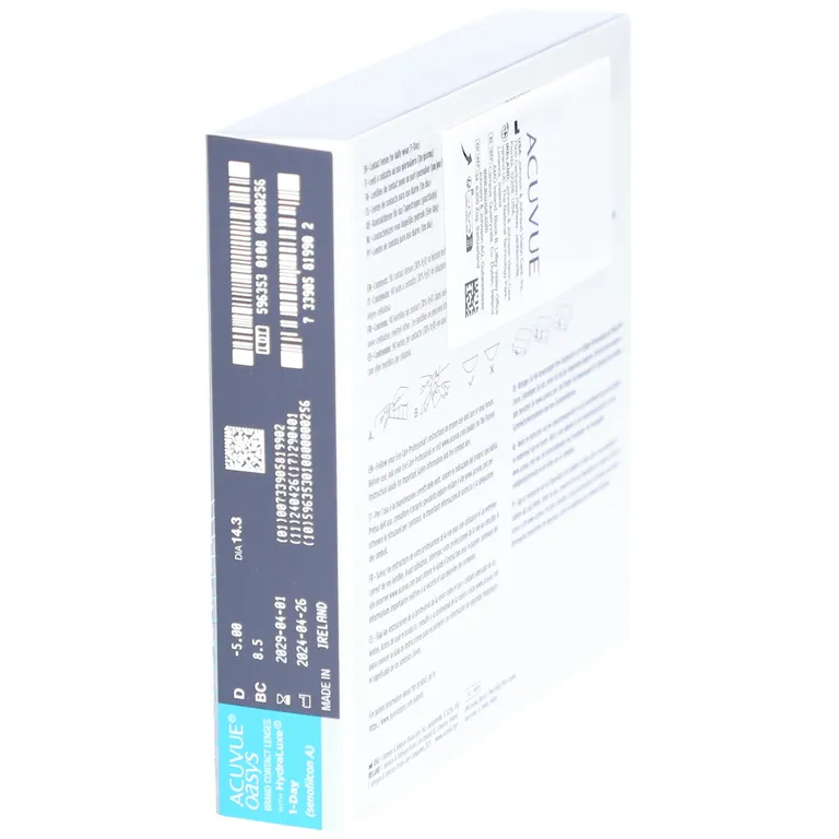 shopapotheke ACUVUE® OASYS 1-DAY BC 8 5 Tageslinsen Exklusive Angebote