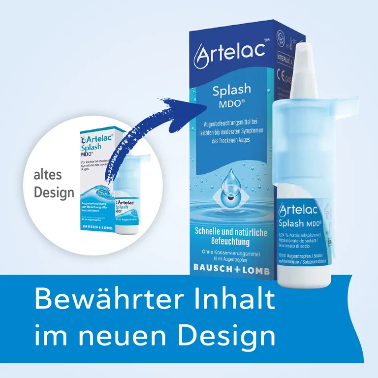 shopapotheke Artelac® Splash MDO® Neuheiten