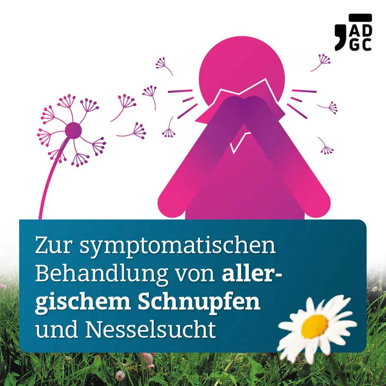 shopapotheke Cetirizin-ADGC® Allergie-Tablette mit schneller Wirkung gegen Heuschnupfen Nur für heute