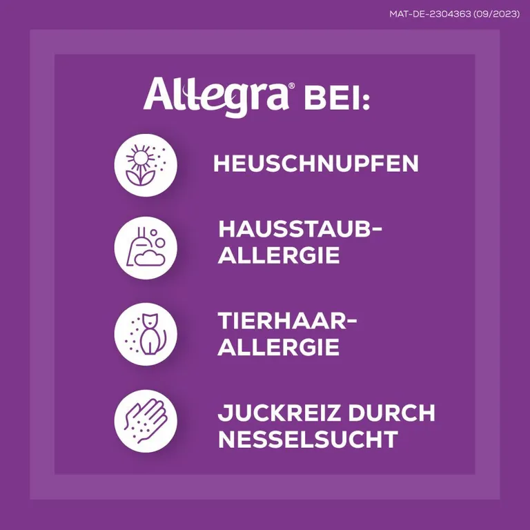 shopapotheke Allegra - schnell bei Heuschnupfen & ganzjährigen Allergien Bis zu 55% Rabatt
