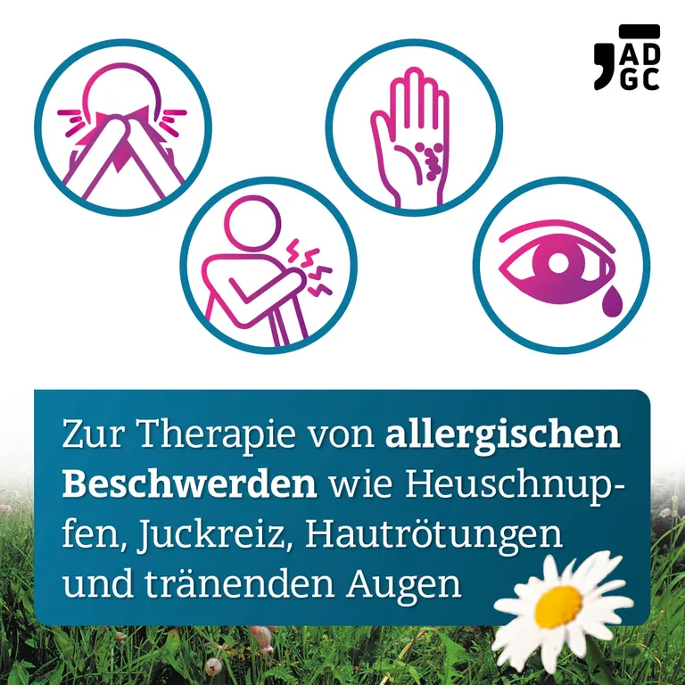 shopapotheke Lora ADGC® zur Linderung von Allergien Heuschnupfen Juckreiz und Hautrötung Discount Store für neue Produkte